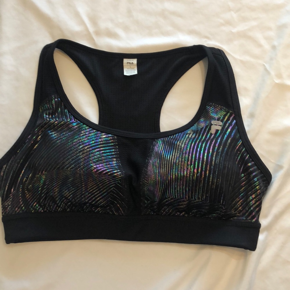 FILA athletic sport bra/top women’s size large like new condition